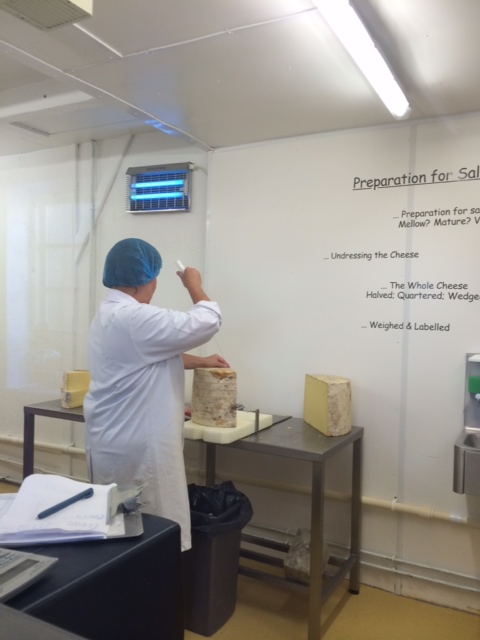 Cheddar-making process Cheddar-making process