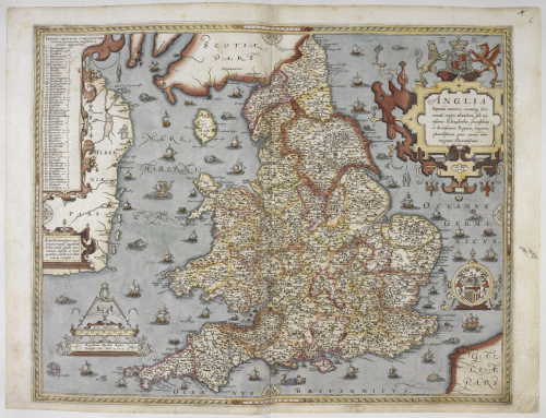 1579 Map of England 1579 Map of England
