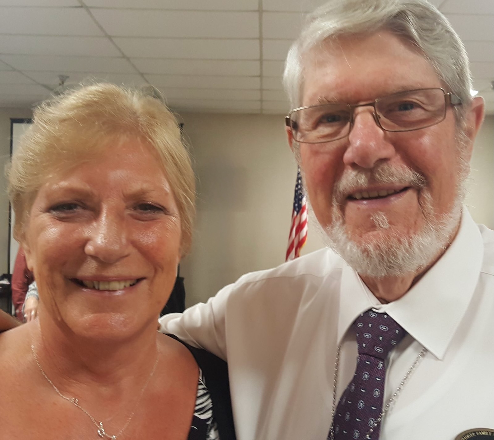 Trish and David Carrington